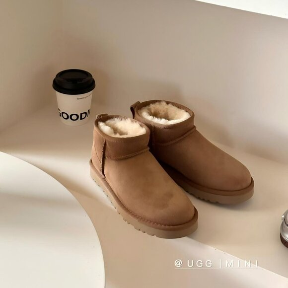 UGG Classic Ultra Mini Boots chestnut - Picture 3 of 6